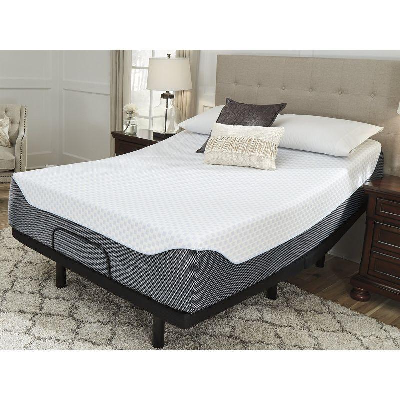 Signature Design by Ashley Chime Ultra Plush Charcoal Infused Memory Foam Mattress