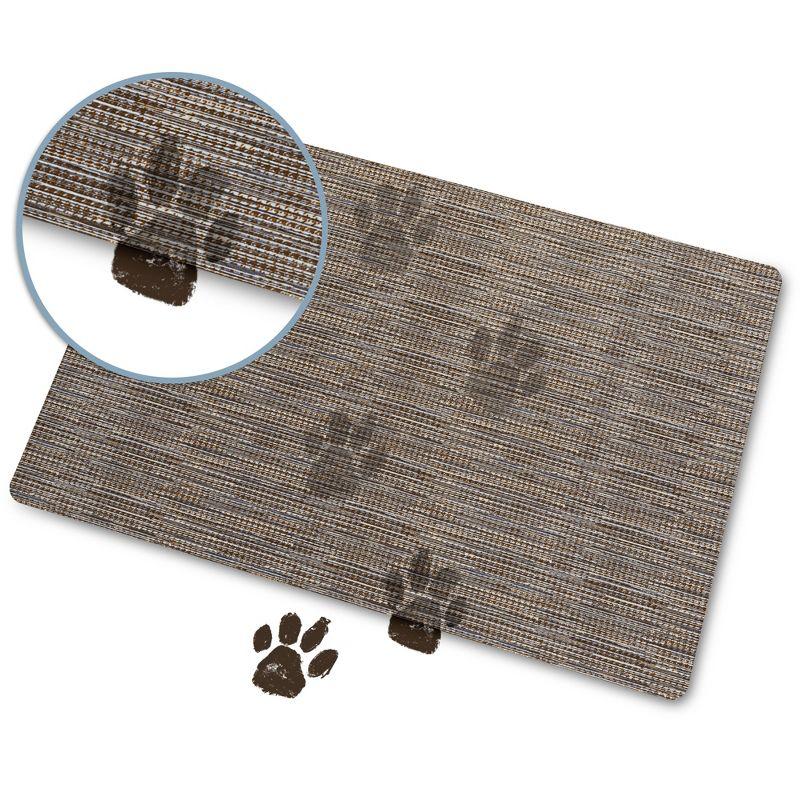 Smooth Step Machine Washable Low Profile Stain Resistant Non-Slip Versatile Utility Kitchen Mat
