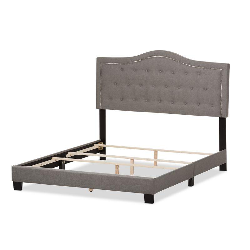 Emerson Modern and Contemporary Fabric Upholstered Bed - Baxton Studio