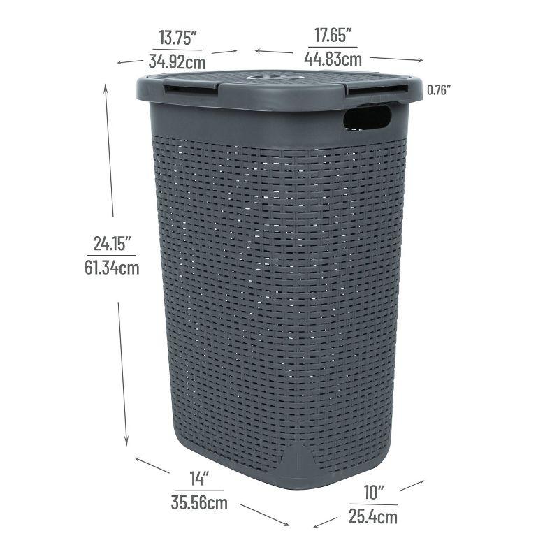 Mind Reader 60 Liter Laundry Basket