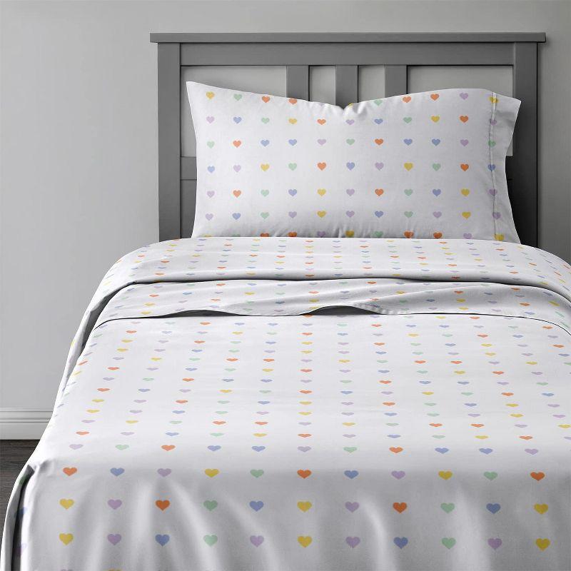 Kids 4 Piece Microfiber Sheet Set - CGK Linens.