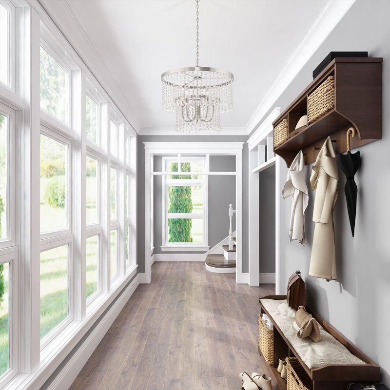 Livex Lighting Elizabeth 5 - Light Chandelier in  Brushed Nickel