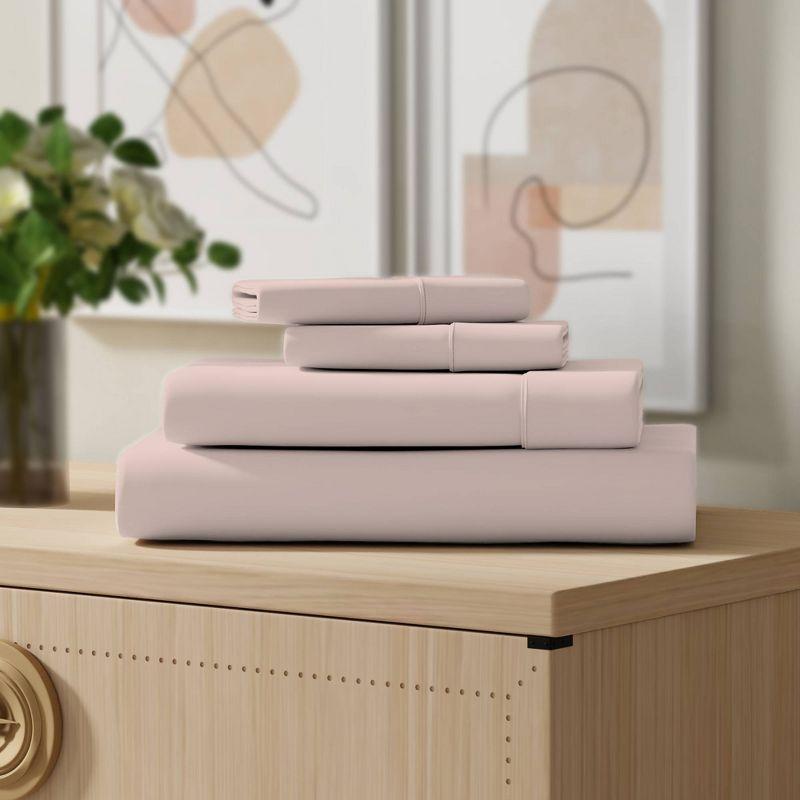 100% Cotton Lightweight Percale Weave Sheet Set