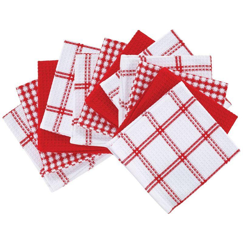 T-fal Flat Waffle Kitchen Dishcloth Set