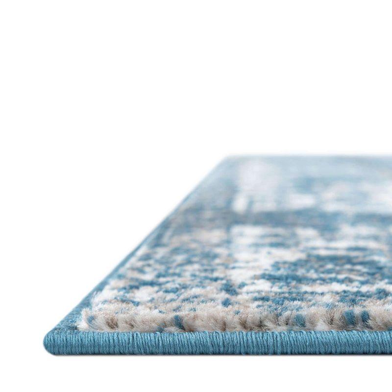 Casino Sofia Chic Blue Rectangular Indoor Rug