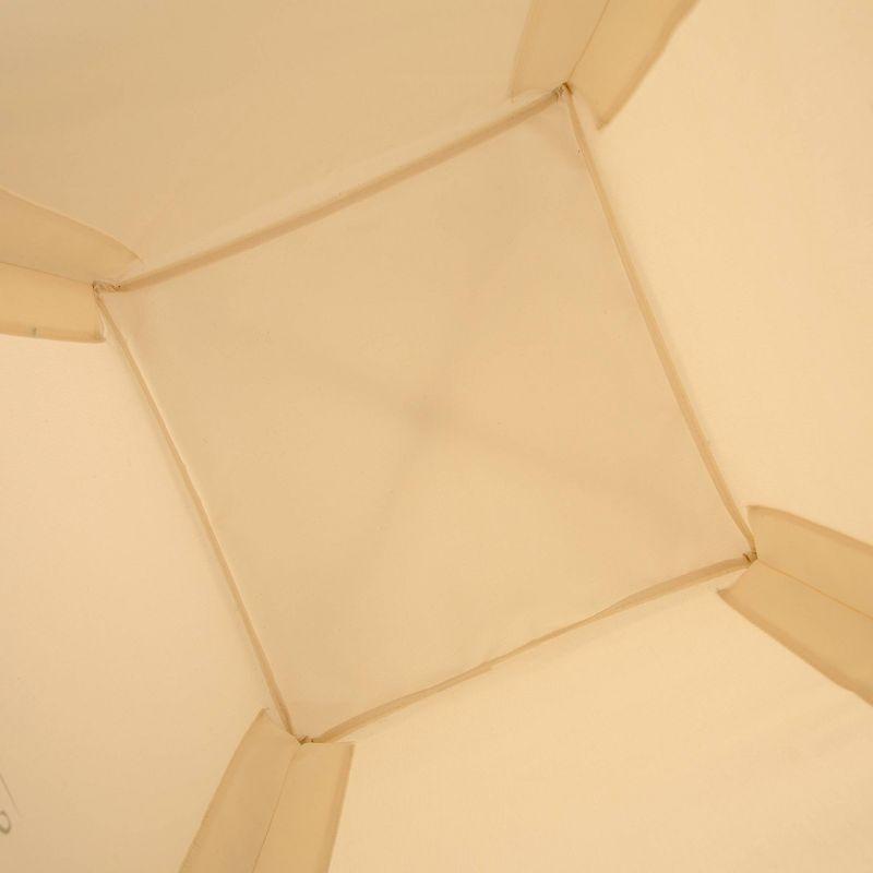 Seville Classics Rolling Commercial Laundry Hamper