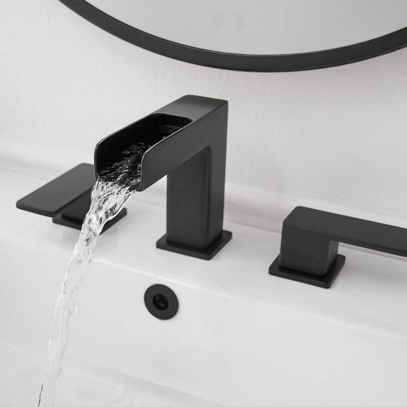 Widespread 2-handle Bathroom Faucet with Drain Assembly