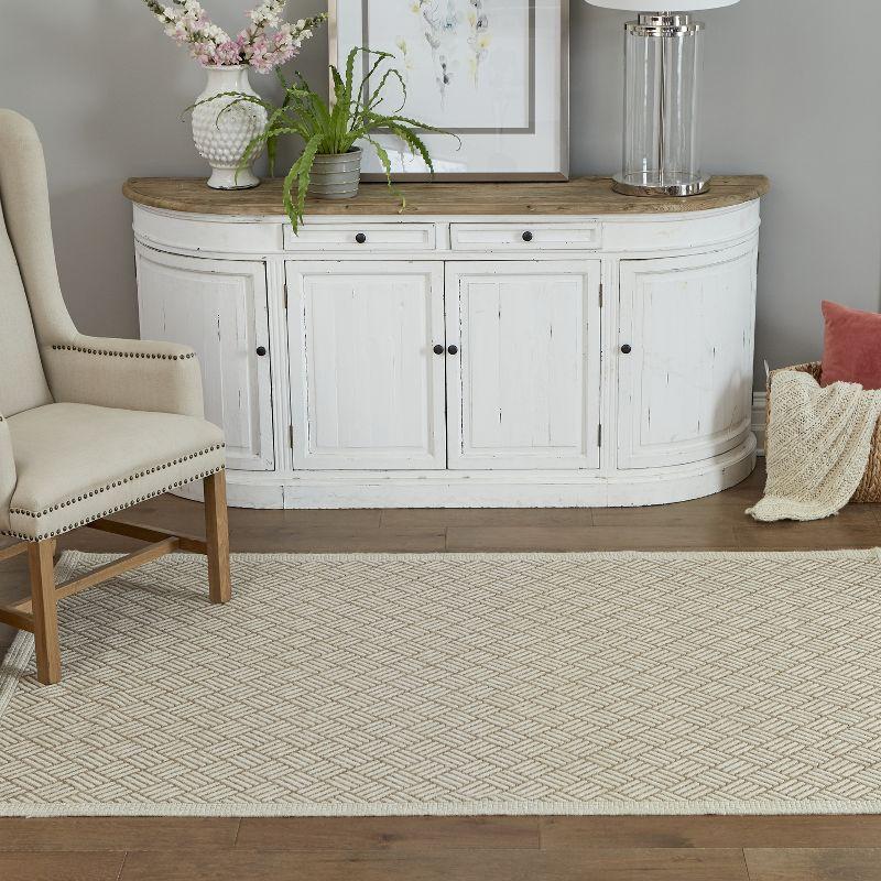 Como Linz Geometric Loomed Accent Rug - Momeni