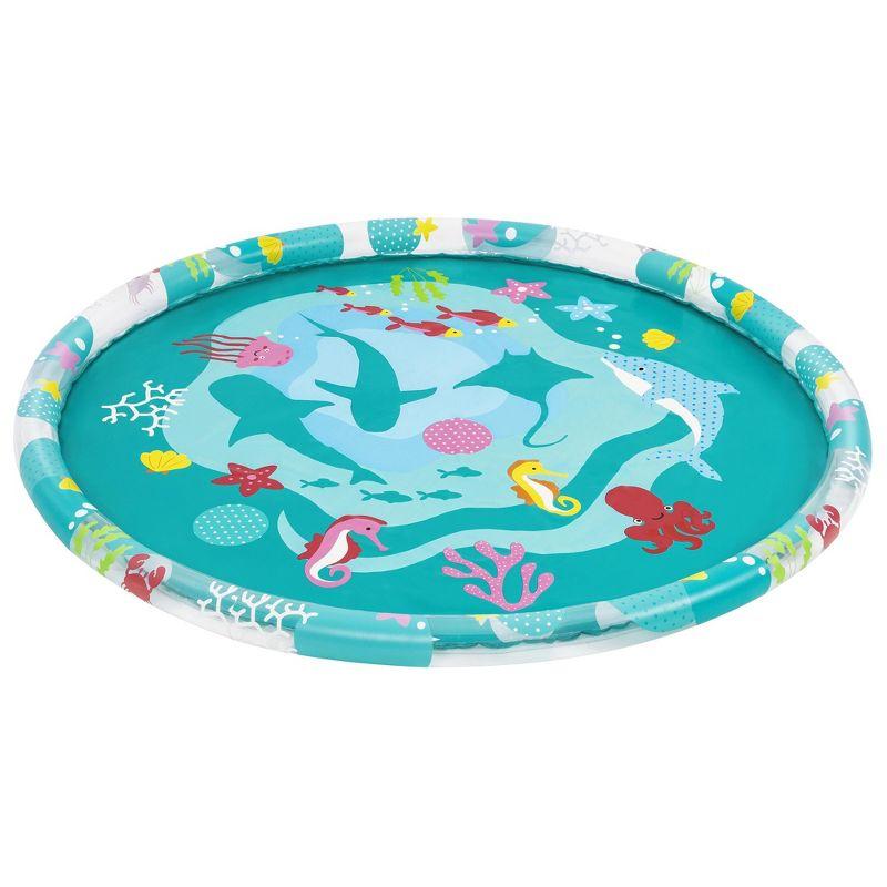 Bestway H2OGO! 65" Underwater Utopia Splash Pad - Inflatable 65" Marine Water Sprinkler