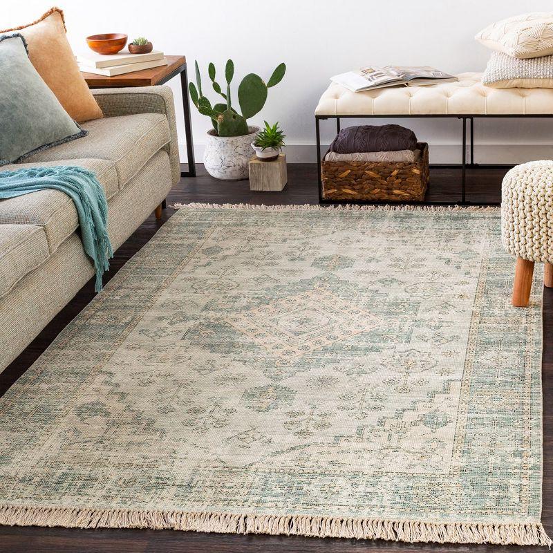 Mark & Day Sandiacre 8'x10' Rectangle Woven Indoor Area Rugs Dark Green