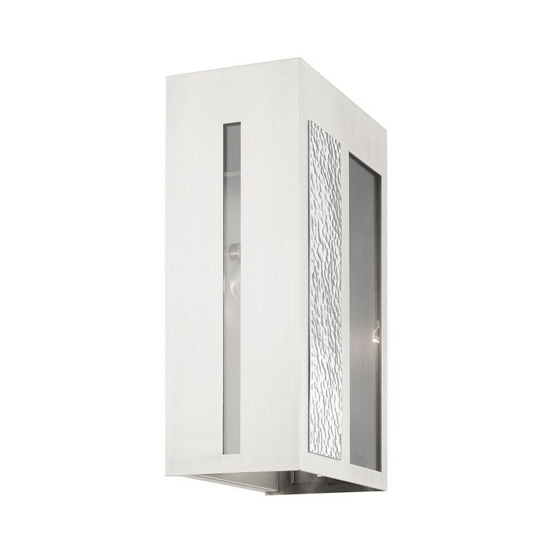 Livex Lighting Lafayette 1 - Light Wall Light in  Brushed Nickel