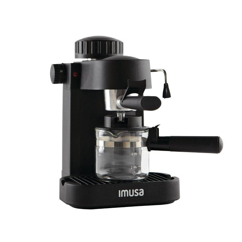 IMUSA Semi-Automatic Cappuccino & Espresso Machine with Frother