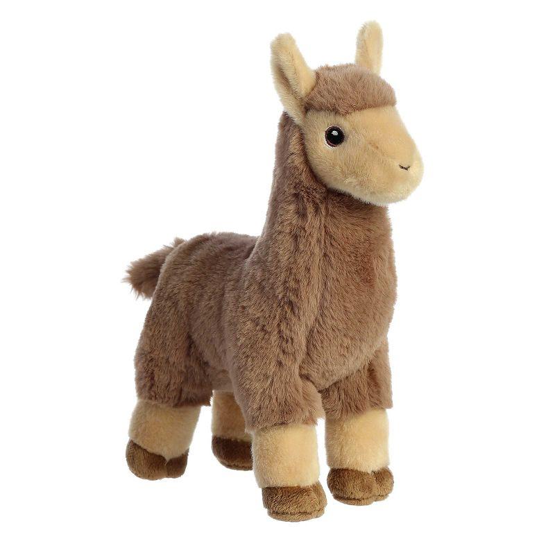 Aurora Medium Llama Eco Nation Eco-Friendly Stuffed Animal Tan 9.5"