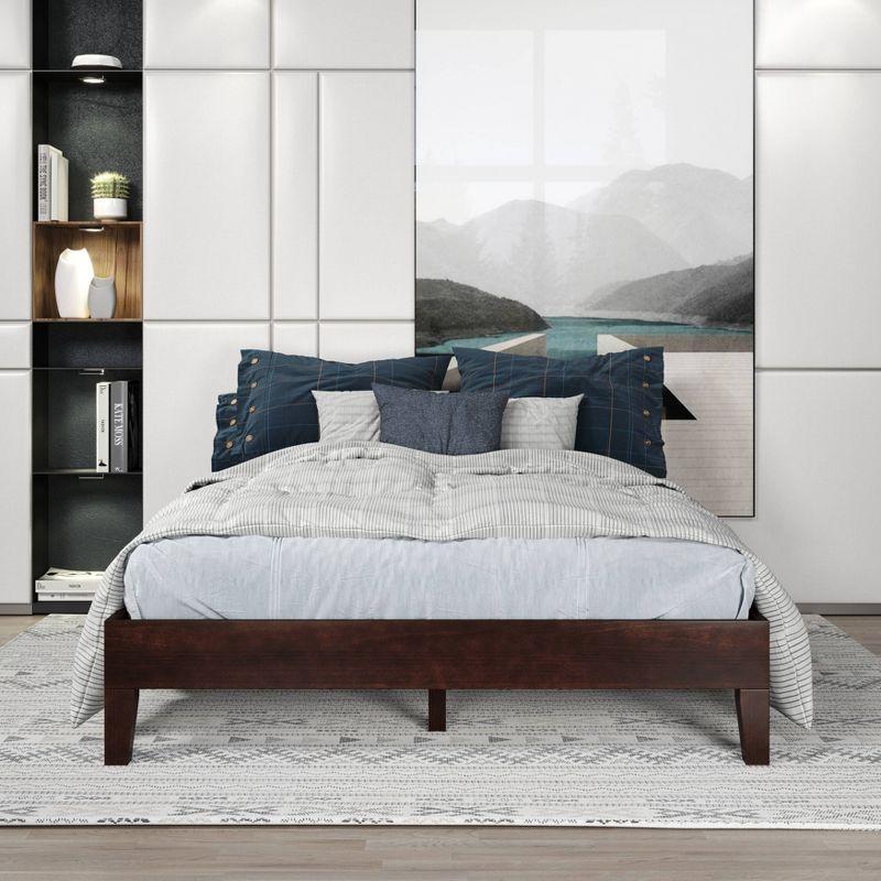 Nix Platform Bed Natural - Steve Silver Co.