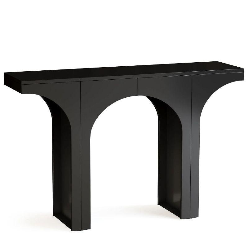 Hommoo 47-Inch Console Table Black