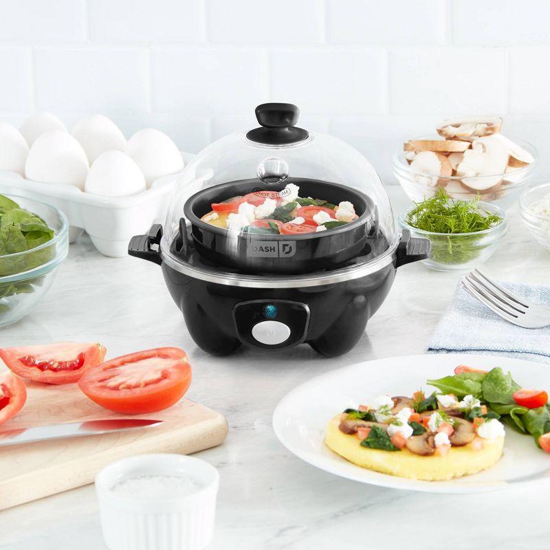 Dash 3-in-1 Everyday 7-Egg Cooker with Omelet Maker and Poaching