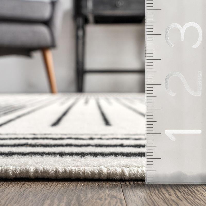 nuLOOM Blaire Contemporary Solar Eclipse Area Rug