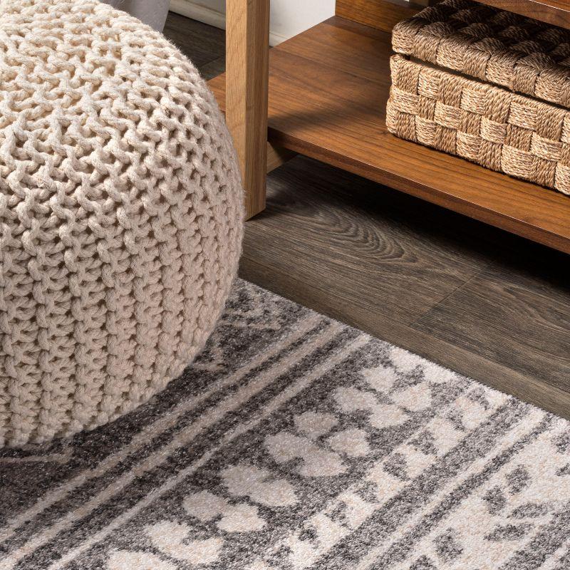 Imlil  Geometric Stripe Area Rug  - JONATHAN Y