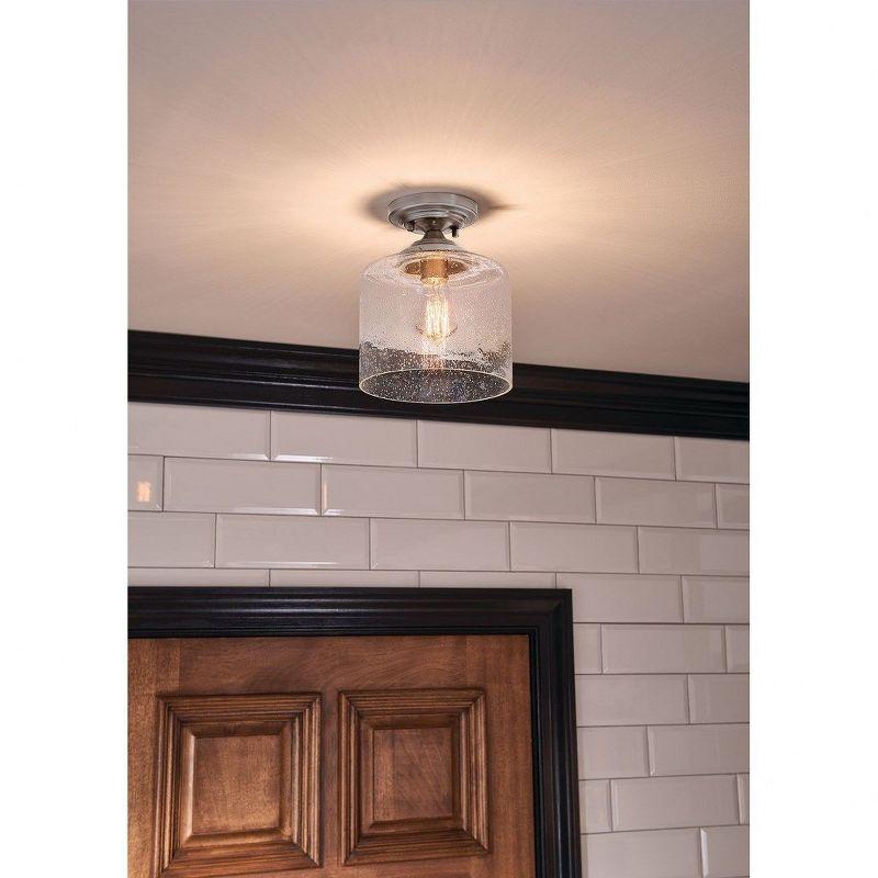 Winslow Glass Semi Flush Mount