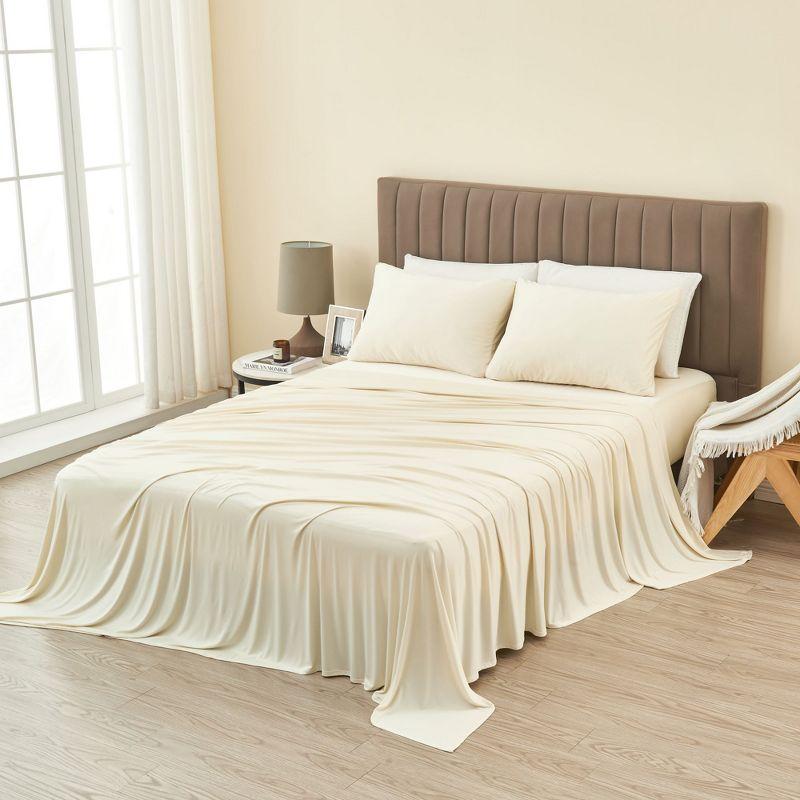 FreshFolds Silky Soft Performance Microfiber Sheet Set
