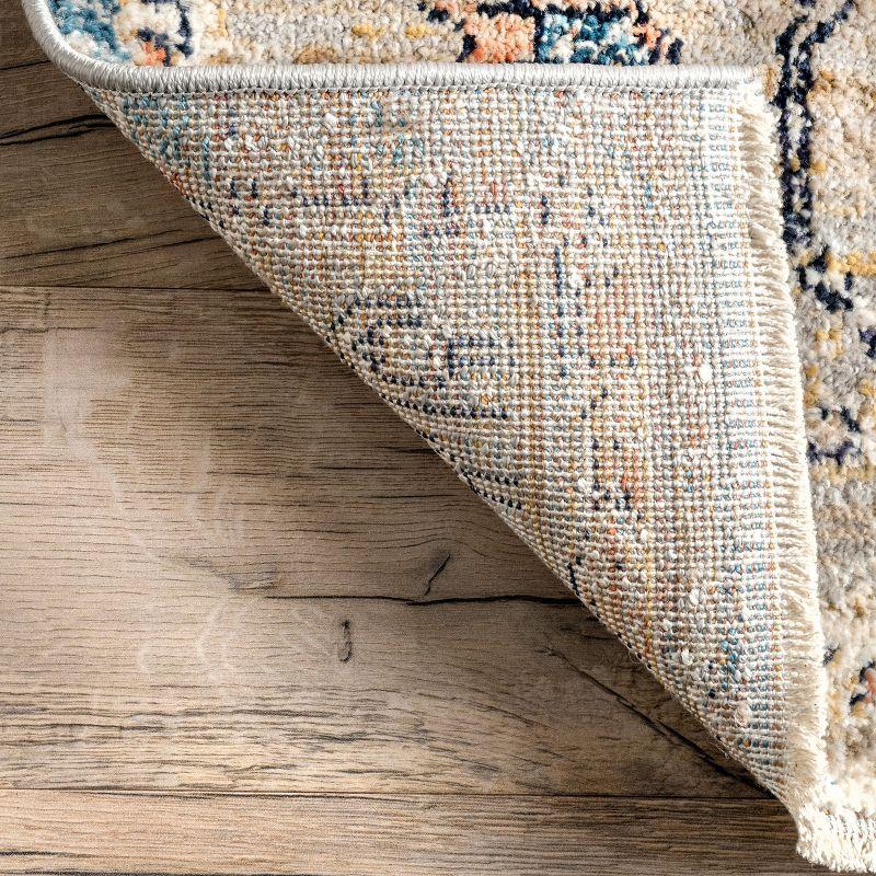 Nuloom Marley Traditional Medallion Fringe Indoor Area Rug