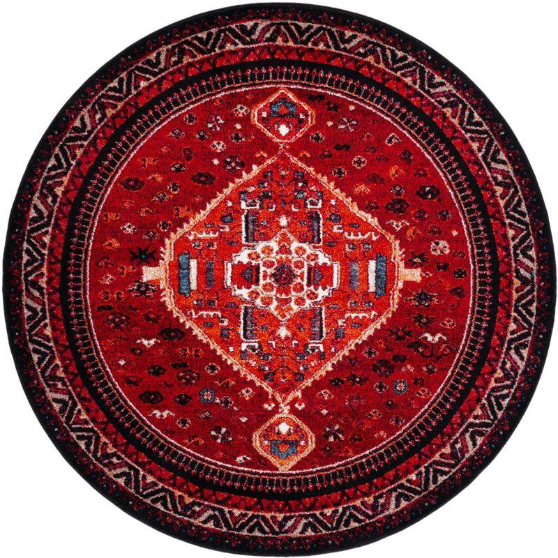 Vintage Hamadan VTH201 Power Loomed Area Rug  - Safavieh