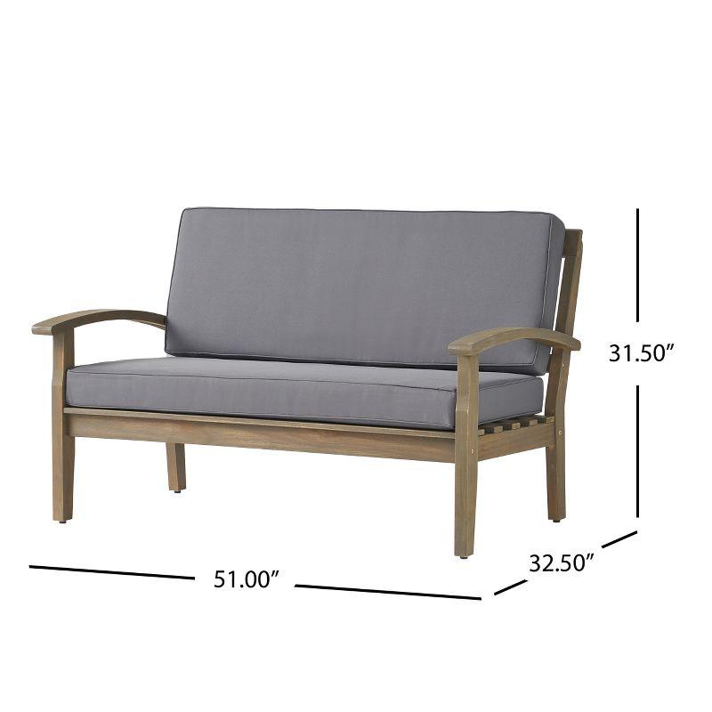 Acacia 4 - Person Patio Conversation Sets with Cushions