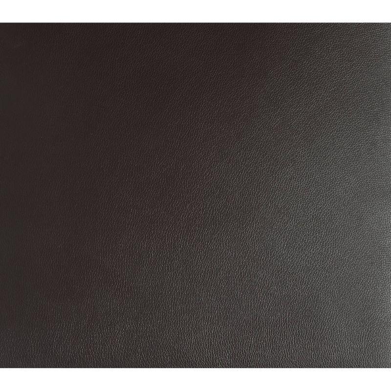 Set of 2 29.5" Liam Leather Barstool Chocolate Dark Brown - Serta: Solid Wood Frame, 250lbs Capacity