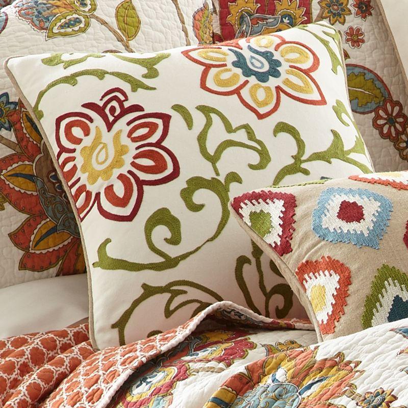 Clementine Floral Decorative Pillow - Levtex Home