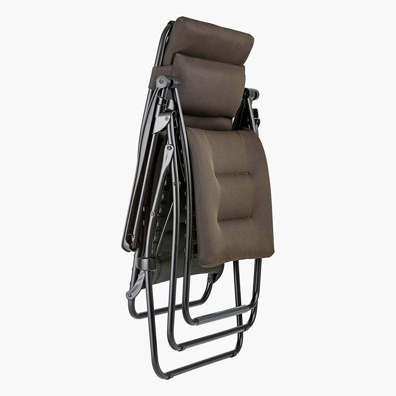 Lafuma Lafuma RSXA Clip XL Air Comfort Zero Gravity Chair - Extra Large Padded Outdoor Folding Recliner & Patio Lounger