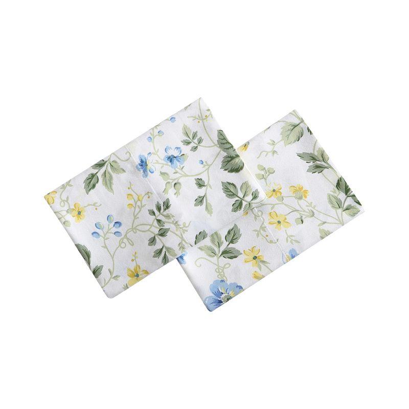 Laura Ashley Printed Cotton Sateen Pillowcase Set