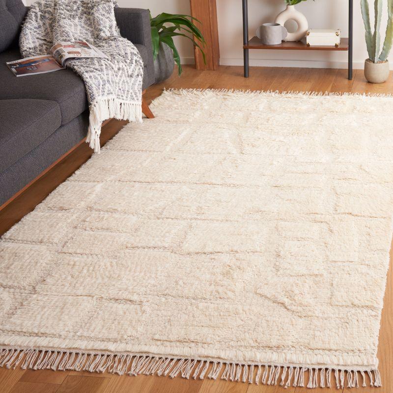 Natural Fiber NF829 Hand Woven Area Rug - Natural/Ivory - 8'x10' - Safavieh.