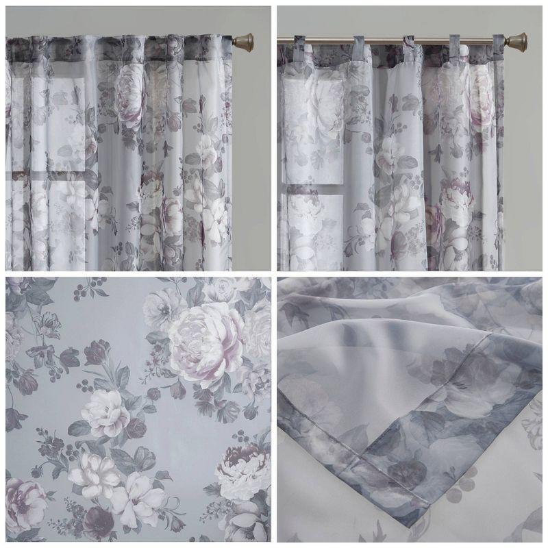 Madison Park Simone Marcus Sheer Curtain Panel
