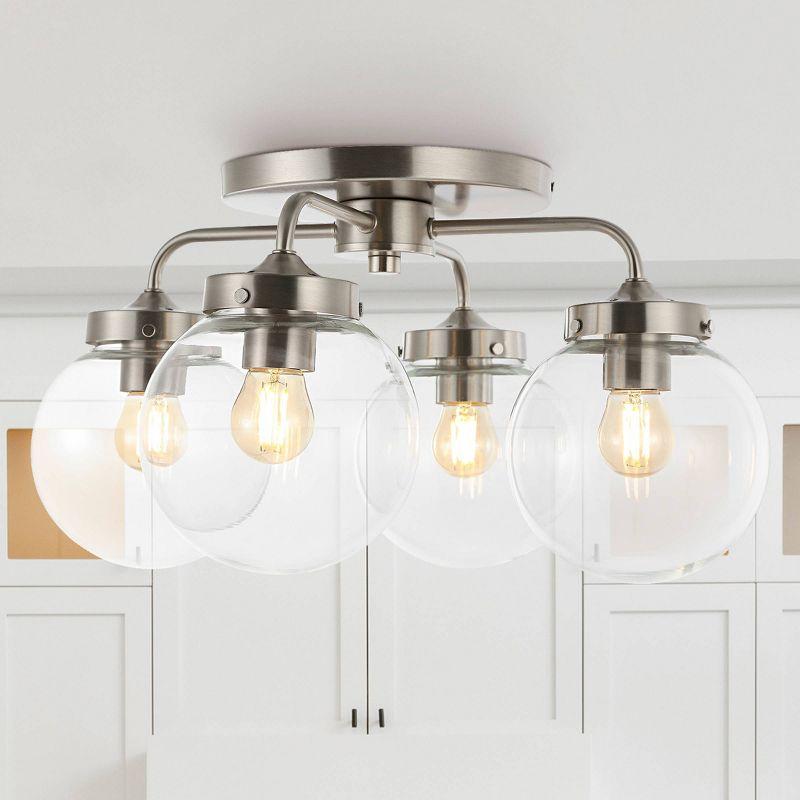 Ailana Glass Semi Flush Mount