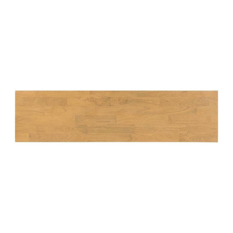 Rasmus Console Table Honeycomb - Boraam: Acacia Wood, Transitional Style, for Living Room & Hallway