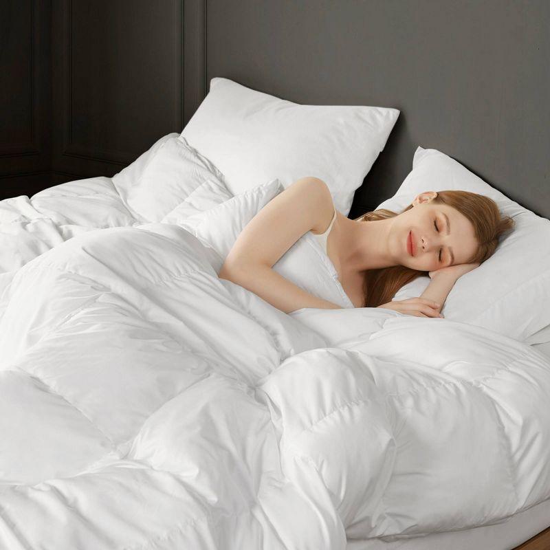 Stay Puffed Overfilled Down Alternative Comforter White - Madison Park