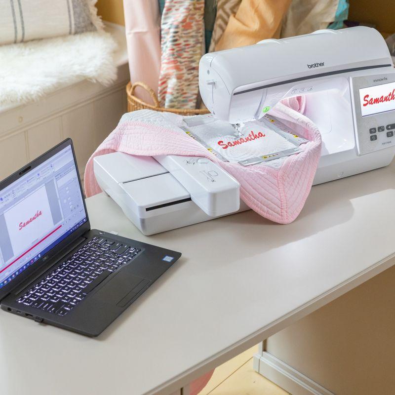 Brother NQ1700E 6" x 10" Computerized Embroidery Machine With Software & Magnetic 5x7 Hoop