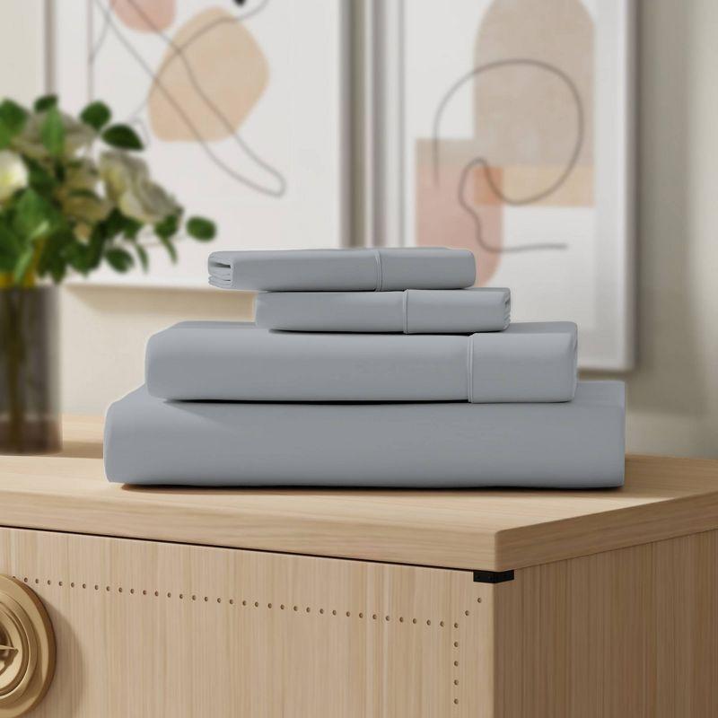 100% Cotton Lightweight Percale Weave Sheet Set