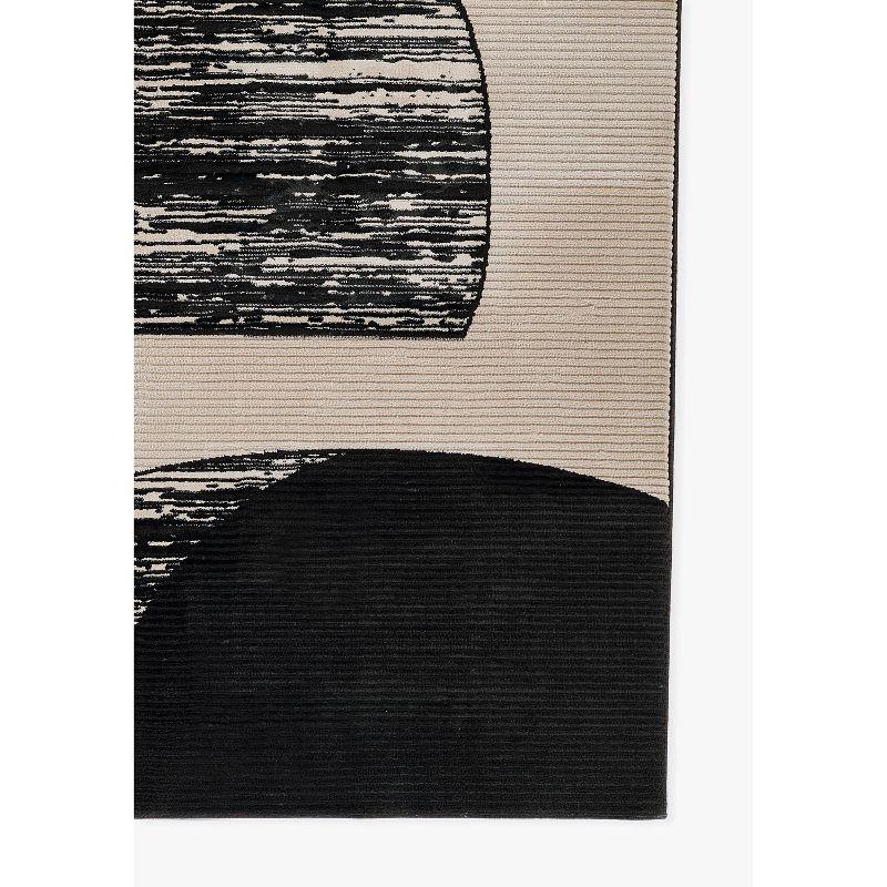 Momeni 2'x3' Xander Callie Machine Loomed Accent Rug Ivory: Geometric Pattern, Low Pile, Indoor Use, Polyester & Polypropylene