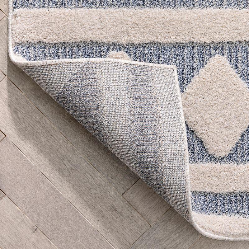 Marcone Moroccan Light Blue Area Rug