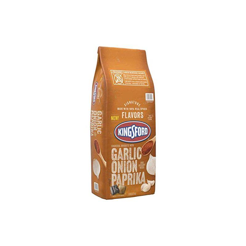 Kingsford Signature Flavors 8 lb Garlic Onion Paprika Charcoal Briquettes