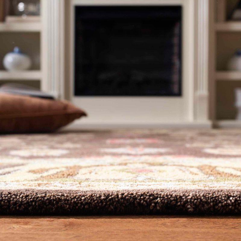 Anatolia AN562 Hand Tufted Indoor Area Rug - Brown/Gold - 9'x12' - Safavieh