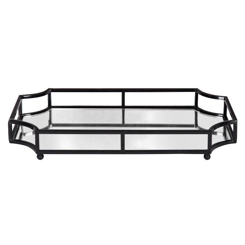 Kate and Laurel Ciel Tray, 12x18, Black