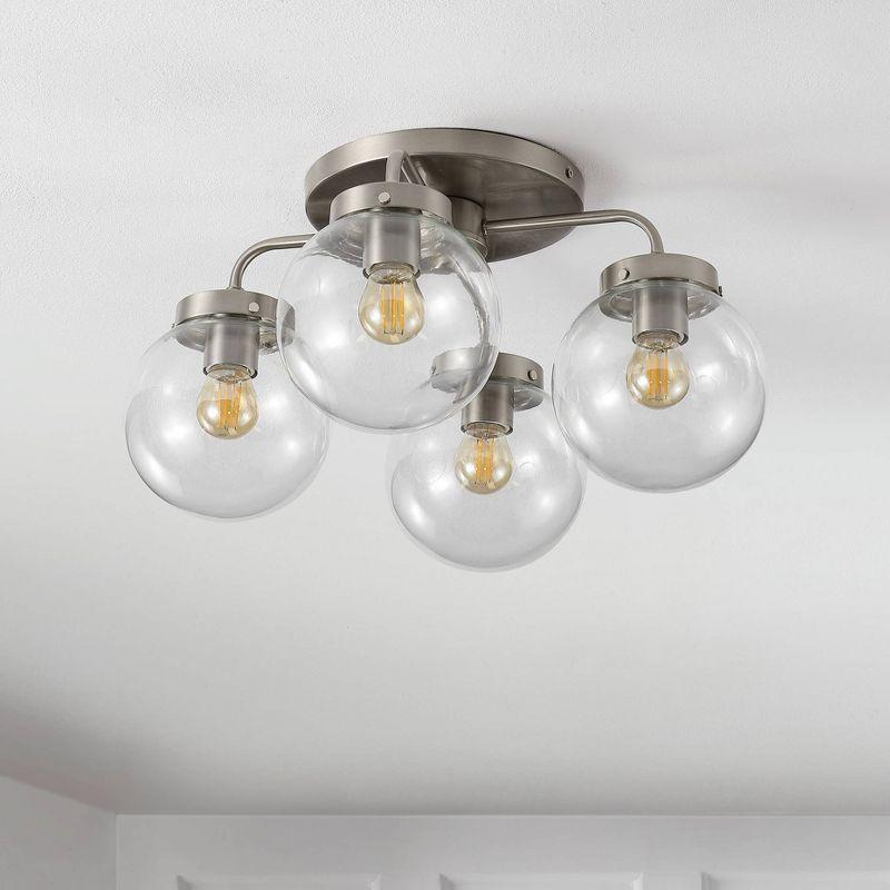 Ailana Glass Semi Flush Mount