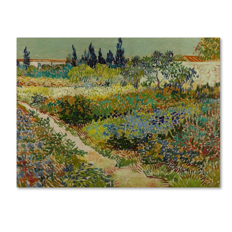 " Garden At Arles " by Vincent Van Gogh