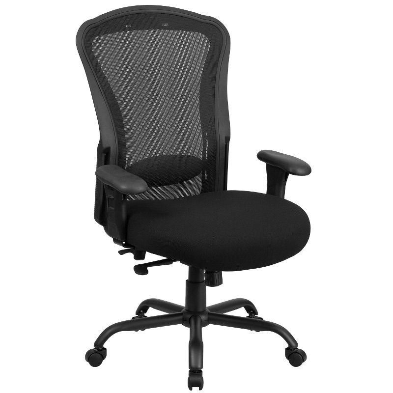 ErgoFlex 360 High-Back Black Mesh Adjustable Office Chair