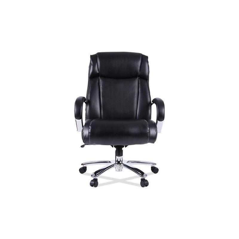 Maxxis Series Black Leather Executive Chair with Chrome Base