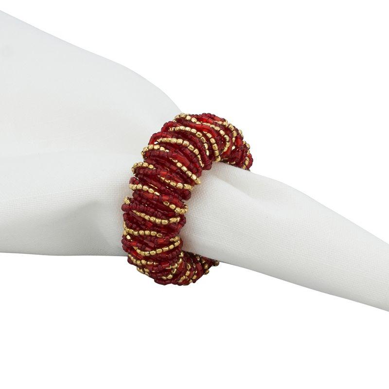 Glass Beads Napkin Ring