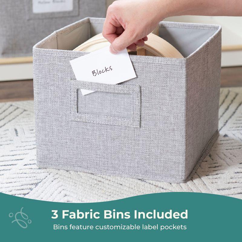 Guidecraft EdQ Essentials 3-Shelf Open Storage