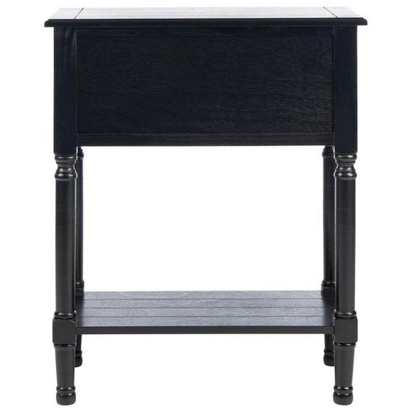 Primrose 3 Drawer Console Table - CNS5707B - Black - Safavieh